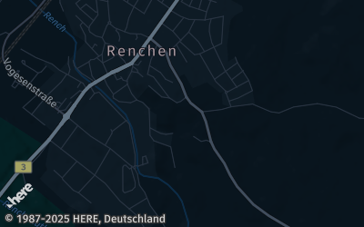 Heizung Map of Renchen