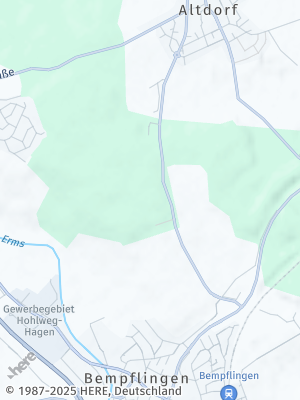 Here Map of Altdorf bei Nürtingen