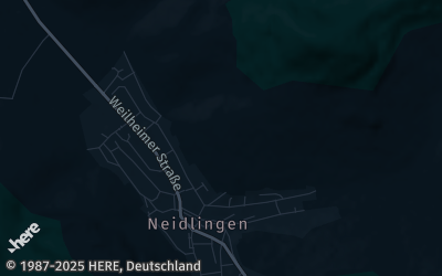 Heizung Map of Neidlingen