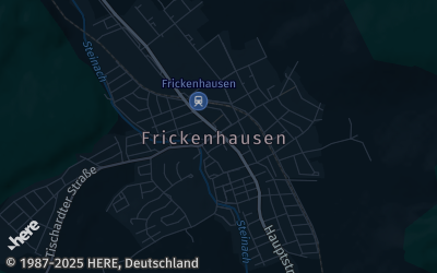 Heizung Map of Frickenhausen