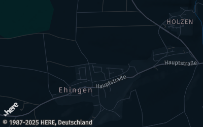 Heizung Map of Ehingen bei Wertingen