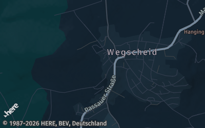 Heizung Map of Wegscheid