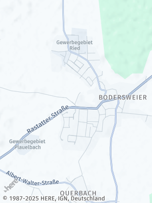 Here Map of Bodersweier
