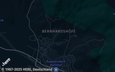 Heizung Map of Kappelrodeck