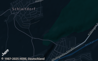 Heizung Map of Neckartenzlingen