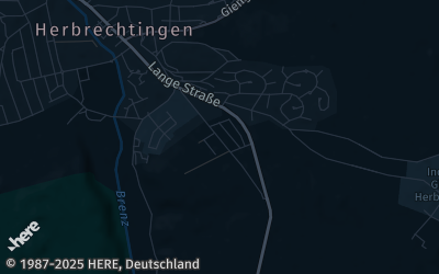 Heizung Map of Herbrechtingen