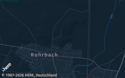 Heizung Map of Rohrbach