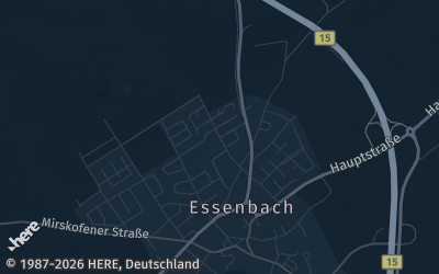 Heizung Map of Essenbach