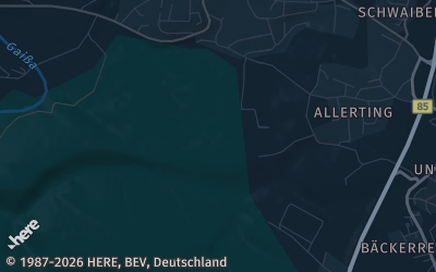 Heizung Map of Tiefenbach