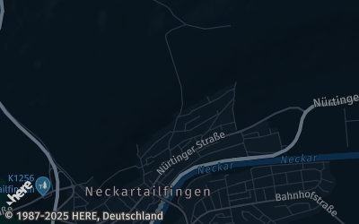 Heizung Map of Neckartailfingen