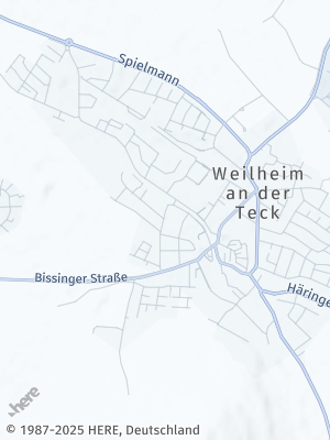 Here Map of Weilheim an der Teck