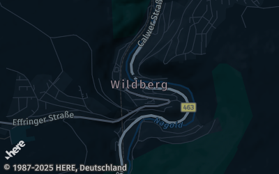 Heizung Map of Wildberg