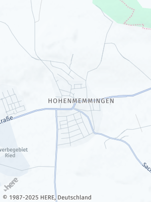 Here Map of Hohenmemmingen
