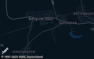 Heizung Map of Berg im Gau