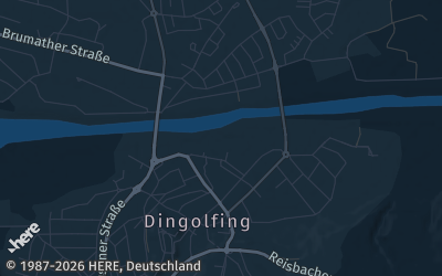 Heizung Map of Dingolfing