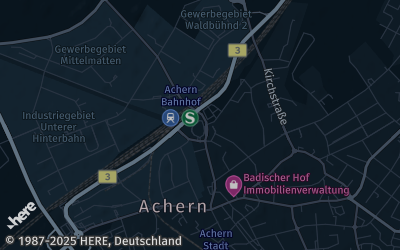 Heizung Map of Achern