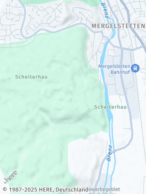 Here Map of Mergelstetten