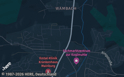 Heizung Map of Mainburg