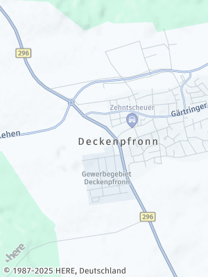 Here Map of Deckenpfronn