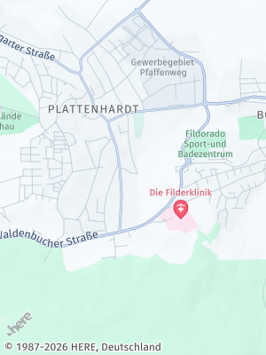 Here Map of Plattenhardt