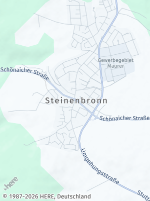 Here Map of Steinenbronn