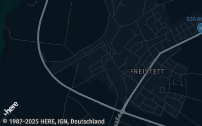 Heizung Map of Rheinau