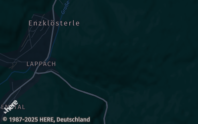 Heizung Map of Enzklösterle