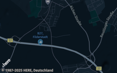 Heizung Map of Filderstadt