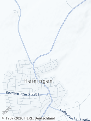 Here Map of Heiningen