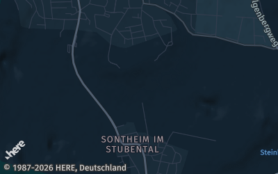 Heizung Map of Steinheim am Albuch