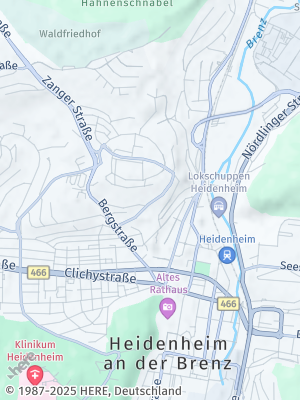 Here Map of Innenstadt