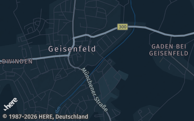 Heizung Map of Geisenfeld