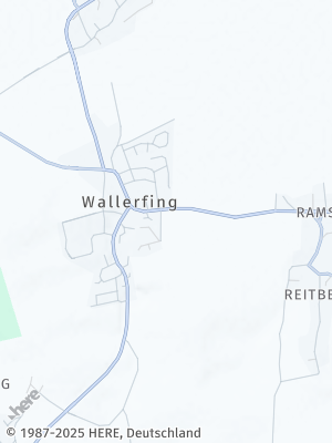 Here Map of Wallerfing