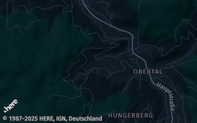 Heizung Map of Bühlertal