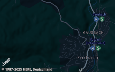 Heizung Map of Forbach