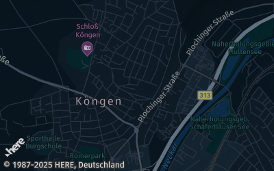 Heizung Map of Köngen