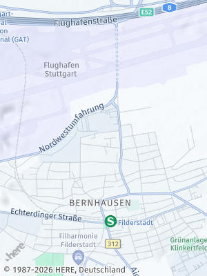 Here Map of Bernhausen