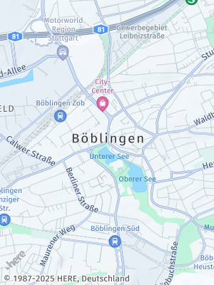 Here Map of Böblingen
