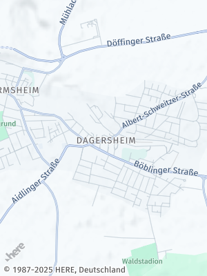 Here Map of Dagersheim