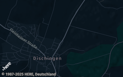 Heizung Map of Dischingen