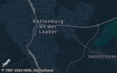 Heizung Map of Rottenburg an der Laaber
