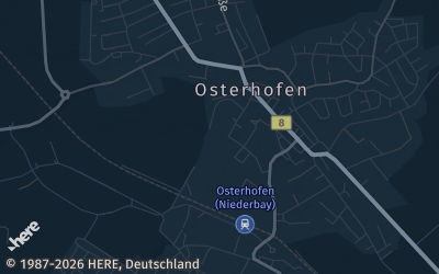 Heizung Map of Osterhofen
