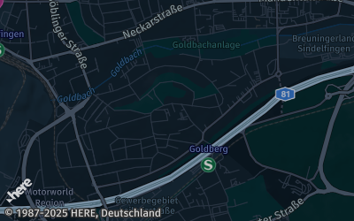 Heizung Map of Sindelfingen