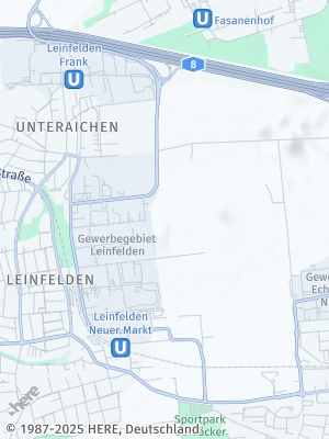 Here Map of Leinfelden-Echterdingen