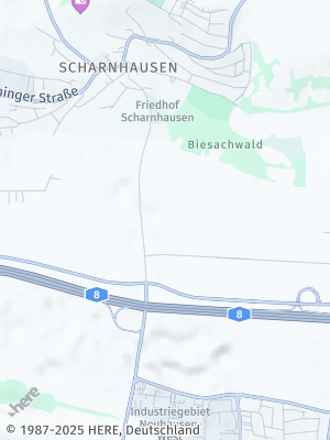 Here Map of Scharnhausen