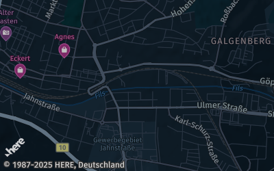 Heizung Map of Göppingen