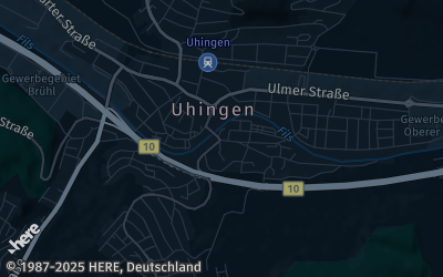 Heizung Map of Uhingen