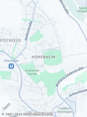 Here Map of Hohenheim