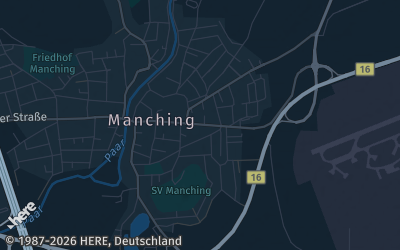 Heizung Map of Manching