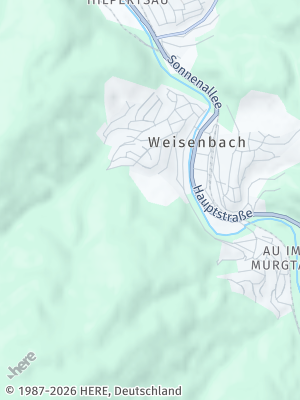 Here Map of Weisenbach